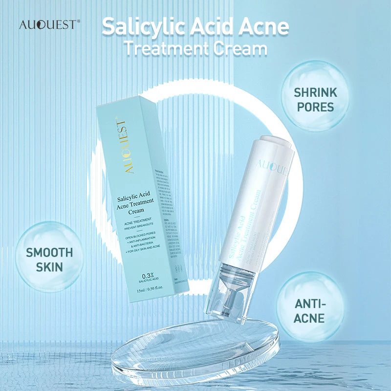 AUQUEST™ Creme anti-acné à base de l'acide Salicylique